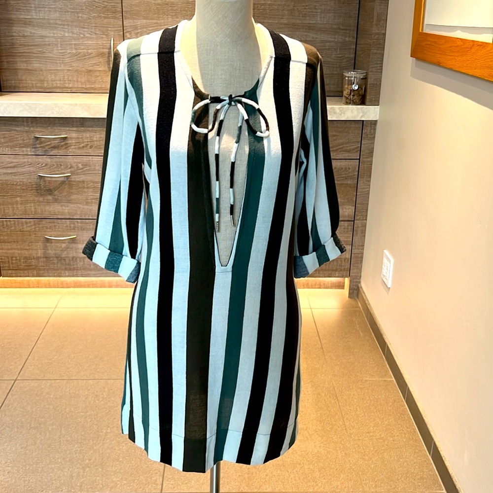 Mikoh swimsuit cover-up also could be worn as a dress.